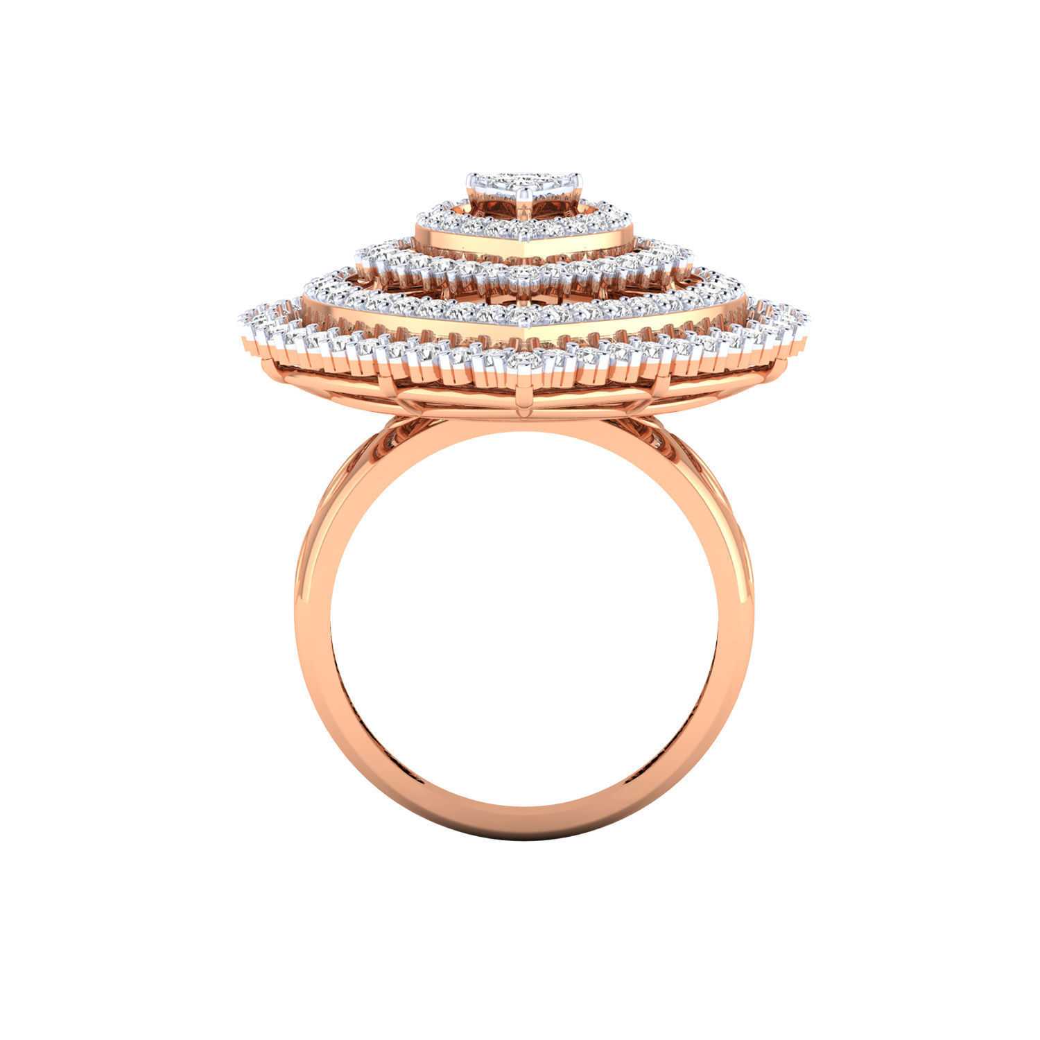 Women ring 3dm render detail 3D print model 3D print model_5