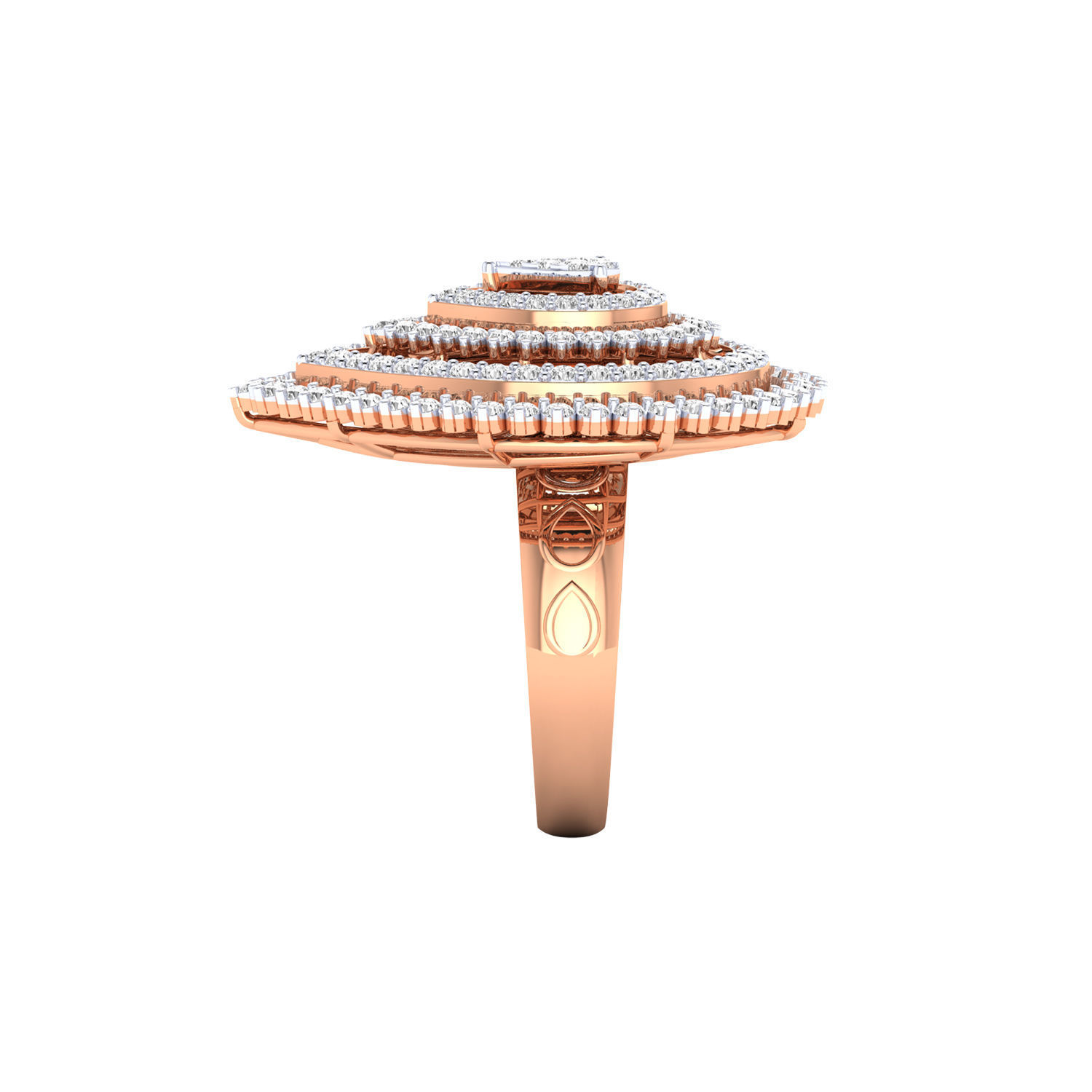 Women ring 3dm render detail 3D print model 3D print model_3