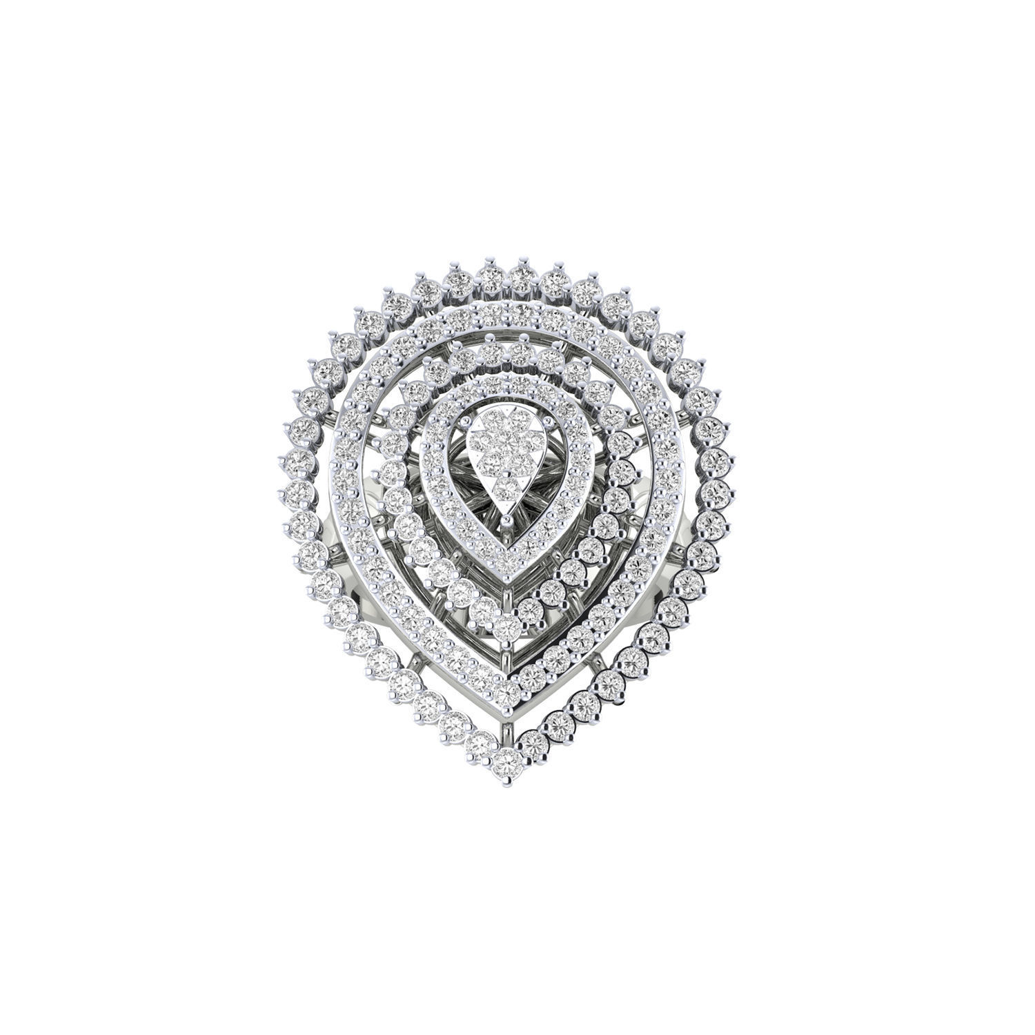 Women ring 3dm render detail 3D print model 3D print model_1