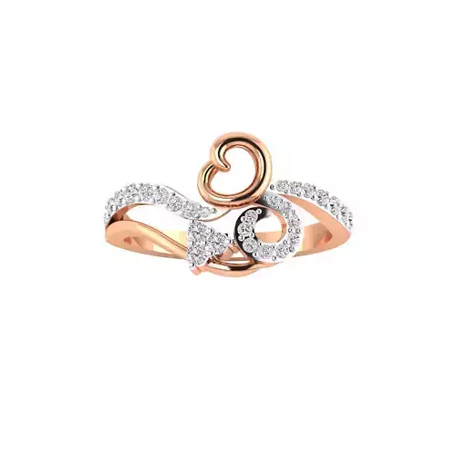 Women ring 3dm render detail 3D print model