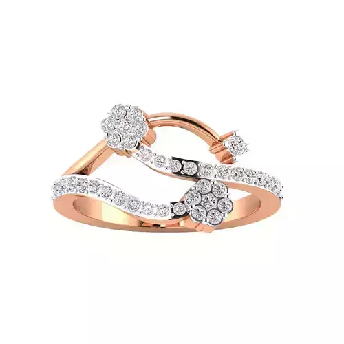 Women ring 3dm render detail 3D print model 3D print model