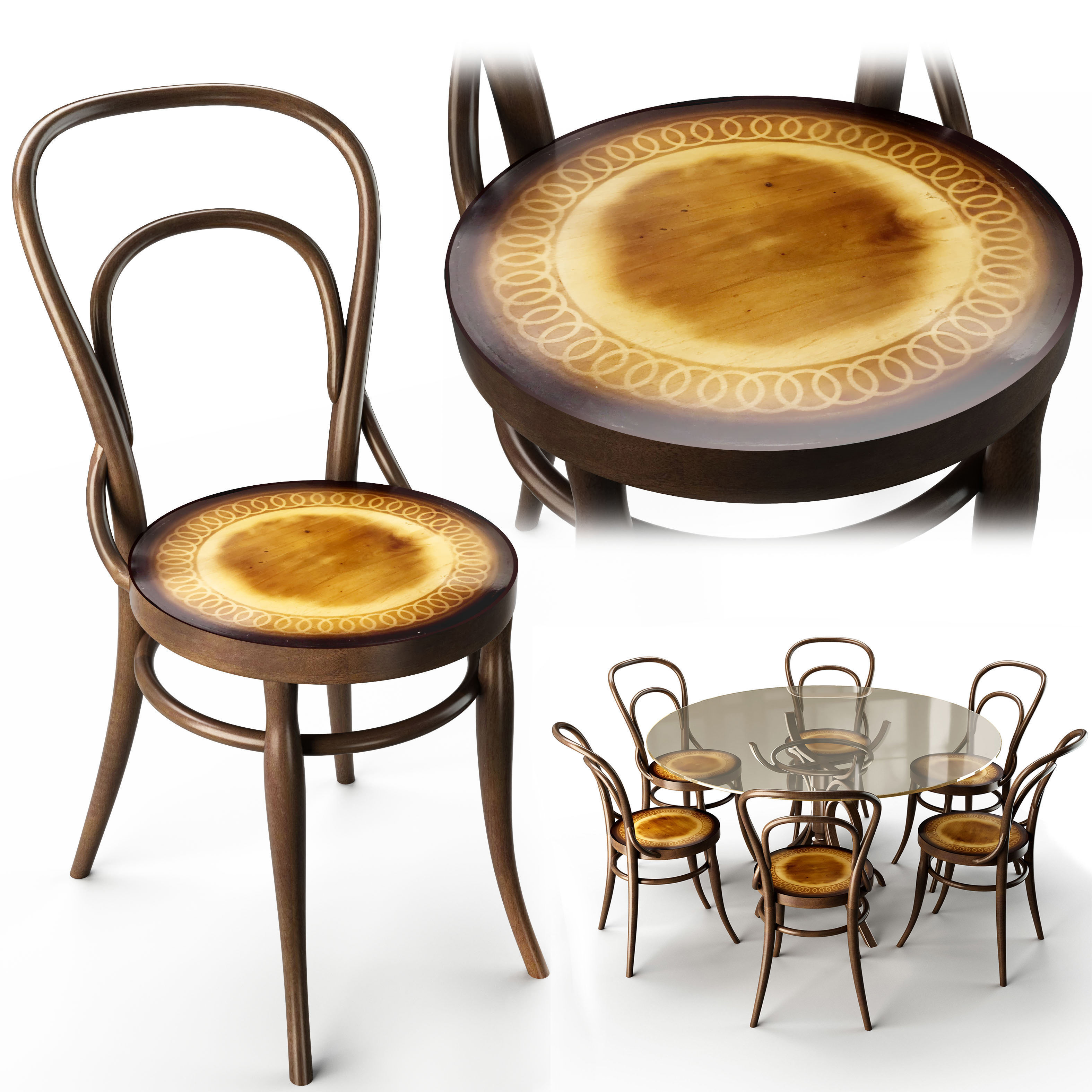 dining table 3D model_2