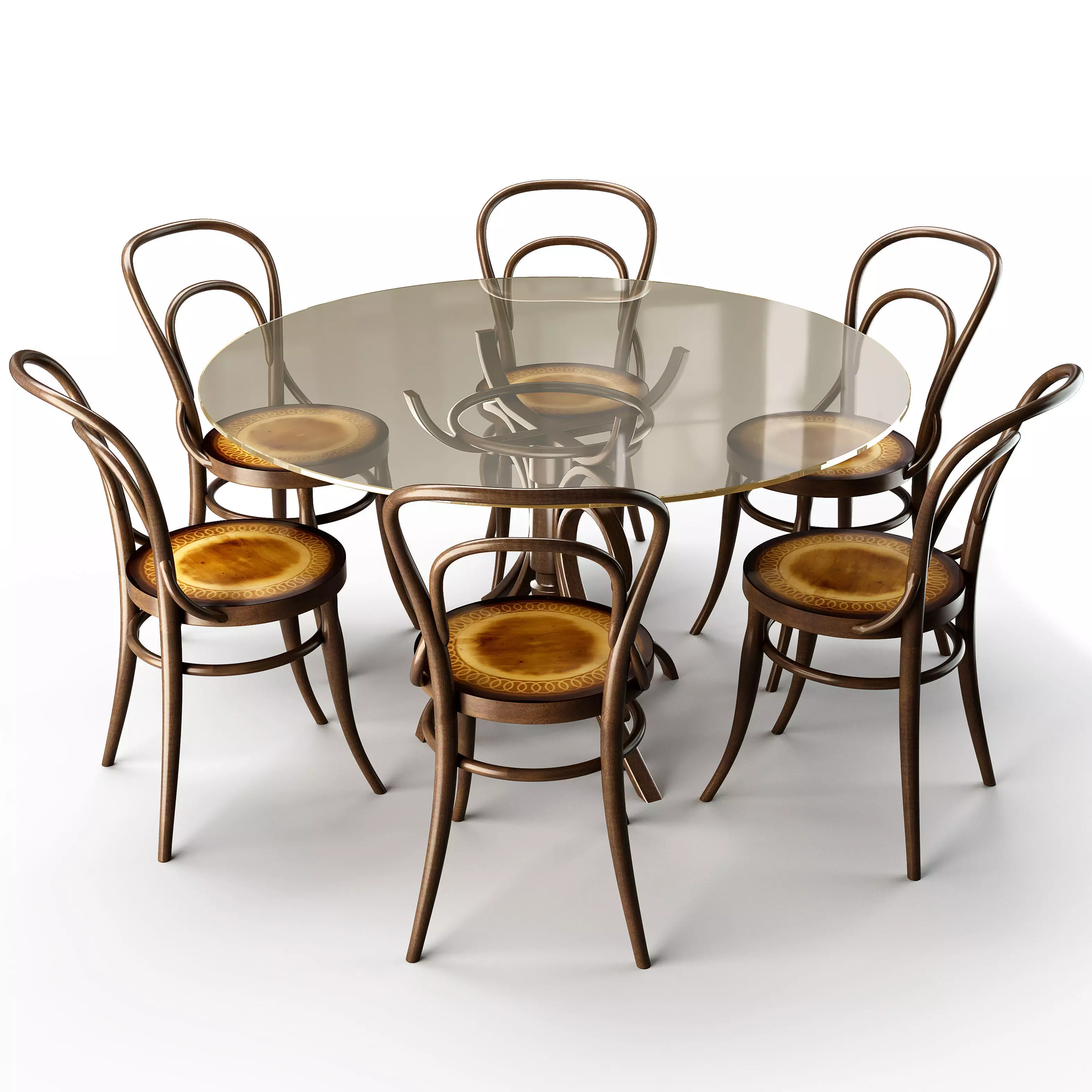dining table 3D model_0
