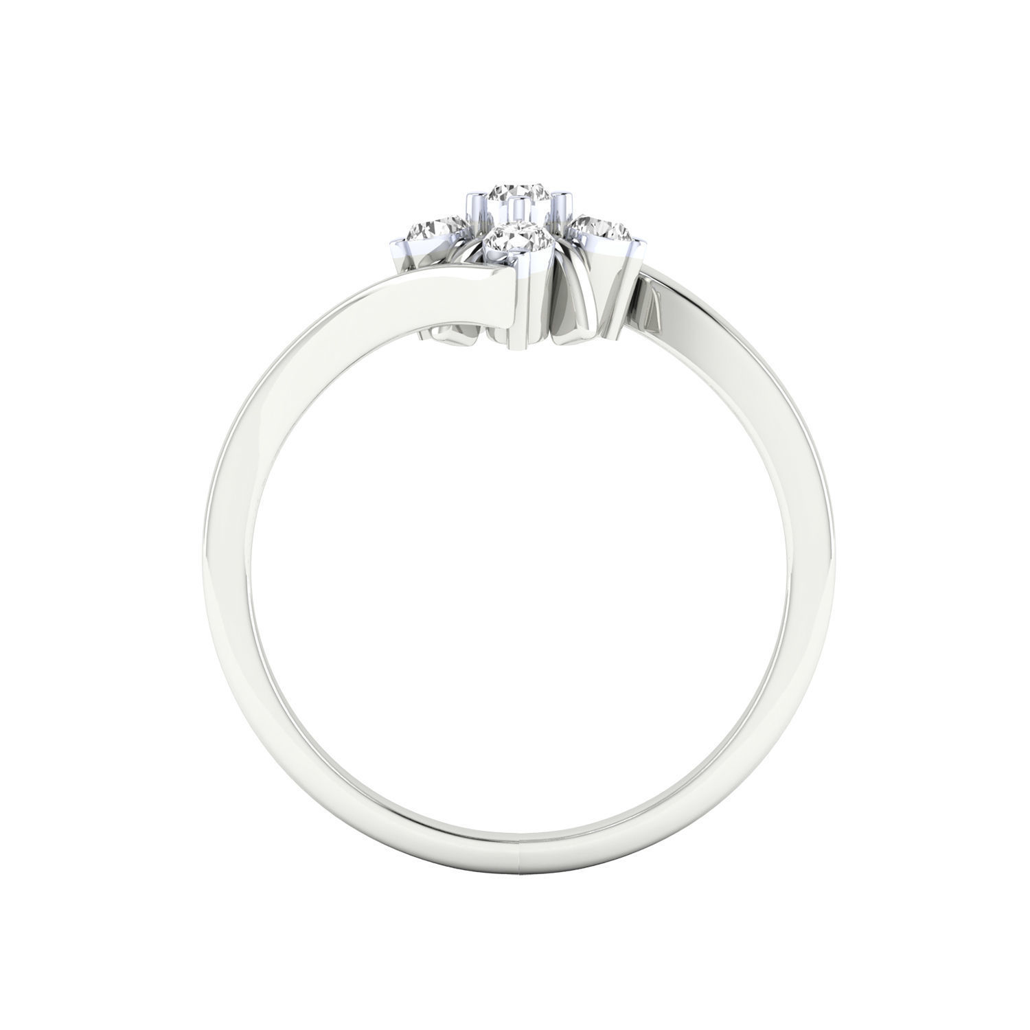 Women ring 3dm render detail 3D print model 3D print model_6