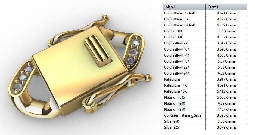 9MM MIAMI CUBAN LINK CHAIN DIAMOND 3D print model_7