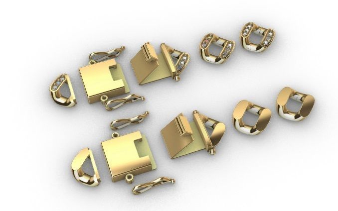 9MM MIAMI CUBAN LINK CHAIN DIAMOND 3D print model_12