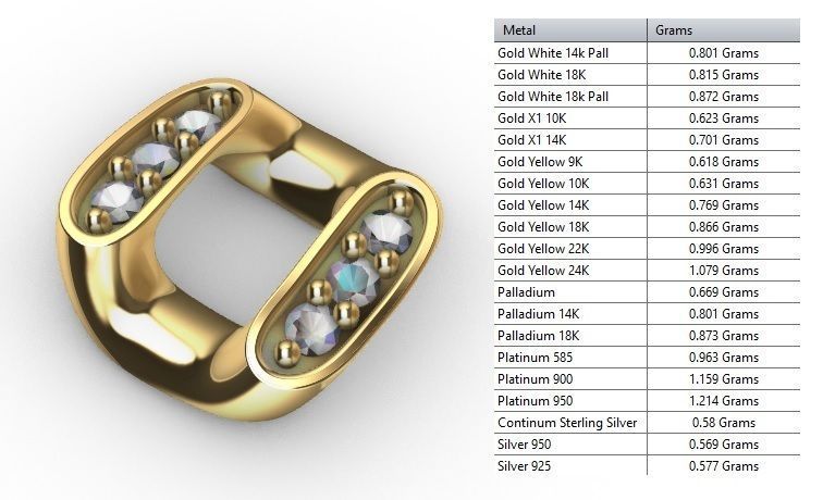 9MM MIAMI CUBAN LINK CHAIN DIAMOND 3D print model_5