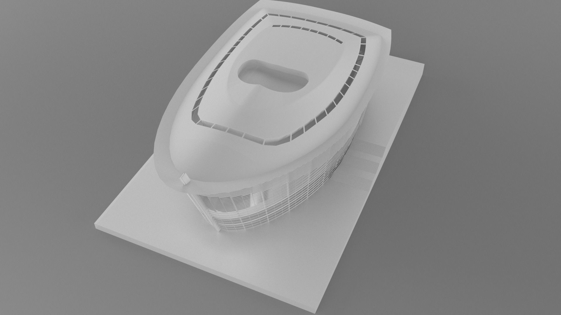 Opera Dubai 3D model_3