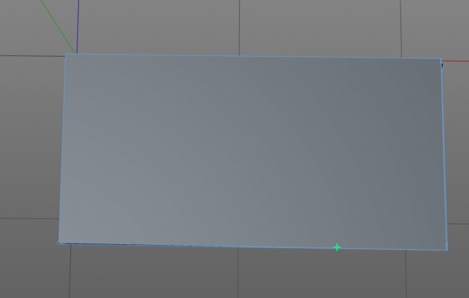 Rectangle box packaging Low-poly 3D model_2