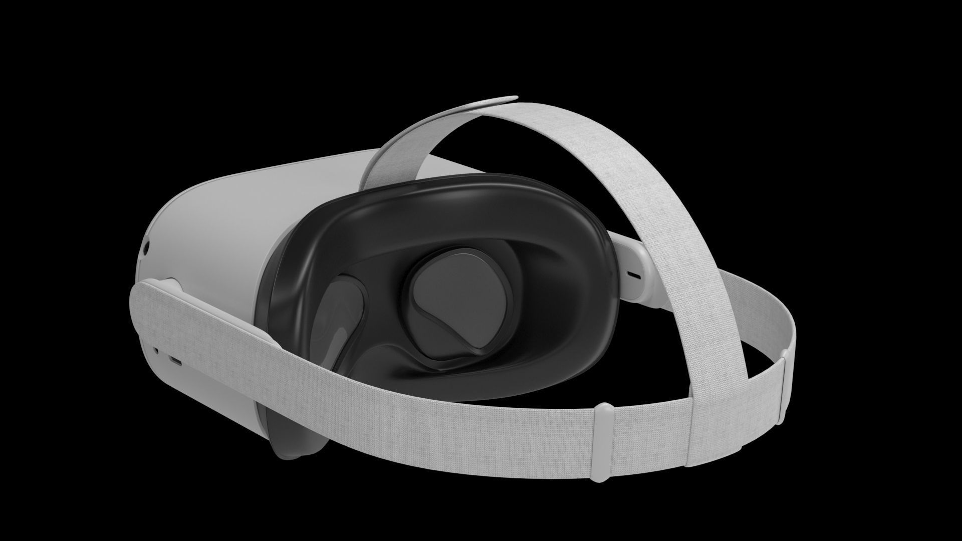 Oculus Quest 2 VR Headset 3D model_3