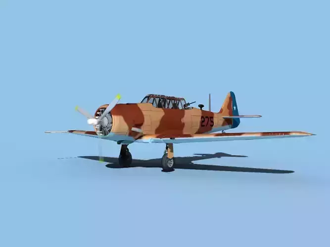 North American AT-6 Texan V10 Chile