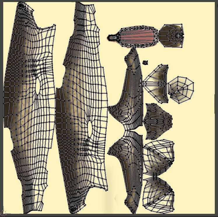 Sand Tiger Shark Low-poly 3D model_21