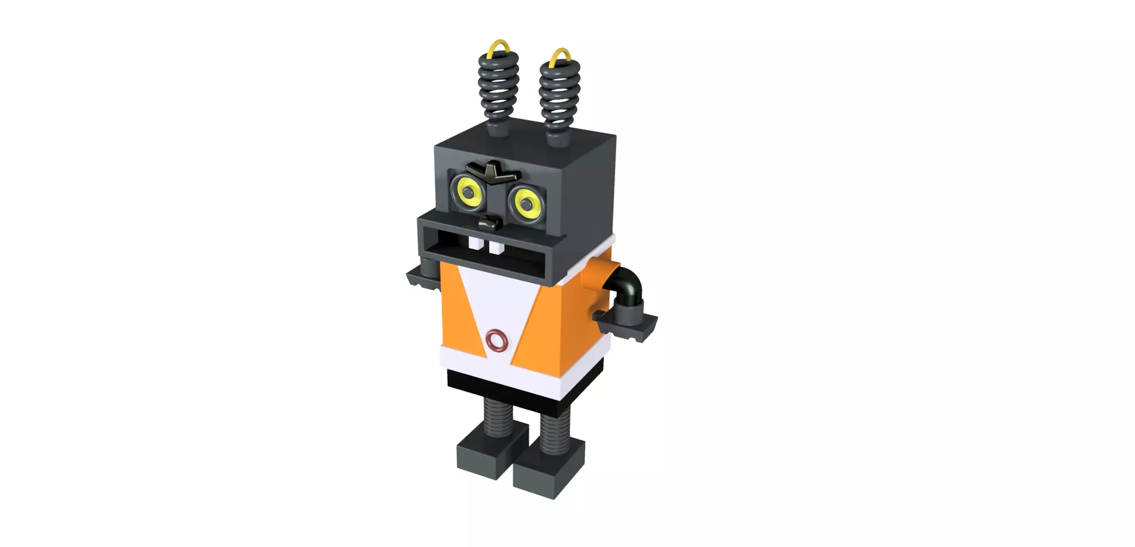 Robot Rabbit - 3D print model 3D print model