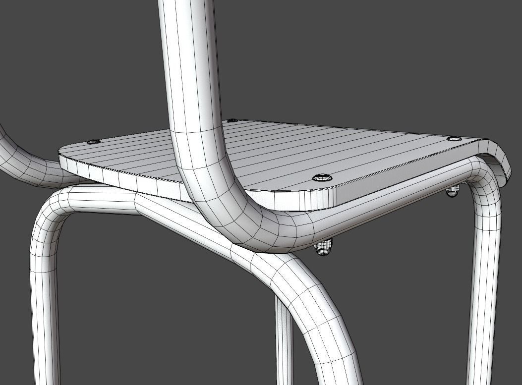 Design chair 3D model_5