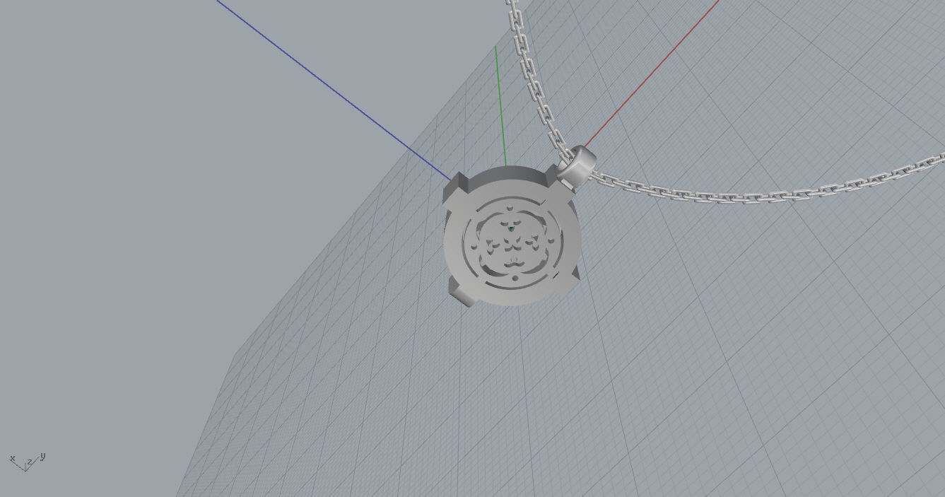 Pendants pendant with star 3D print model_19