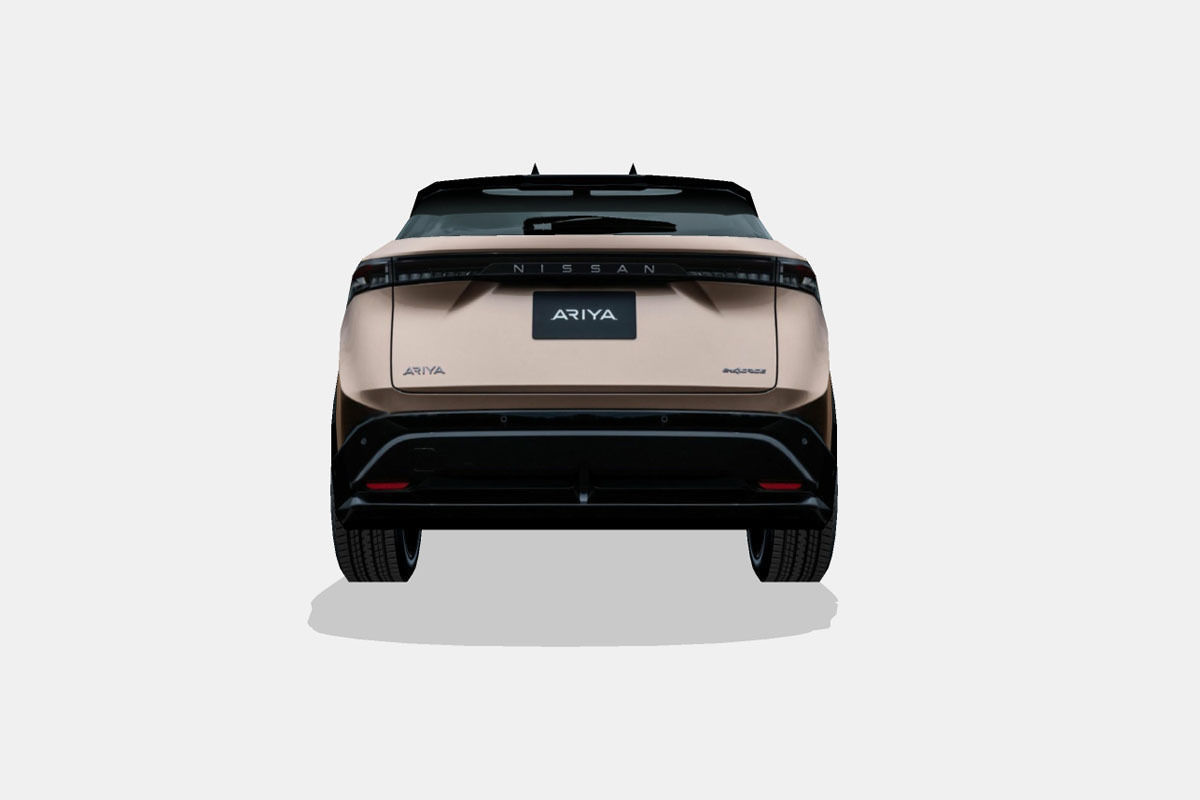 Nissan Ariya 2021 Low-poly 3D model_8