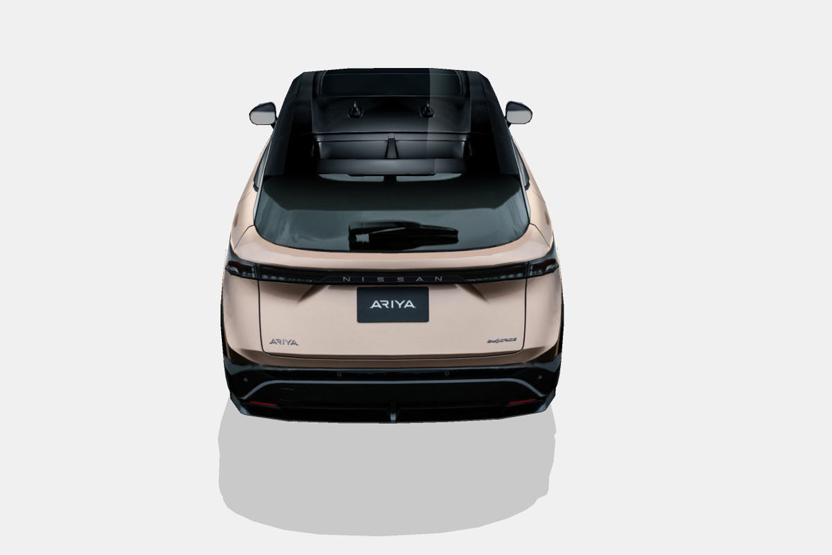 Nissan Ariya 2021 Low-poly 3D model_9