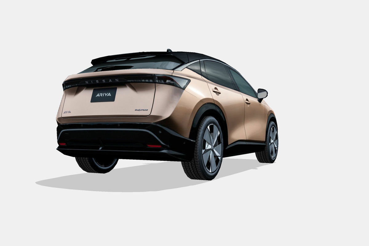 Nissan Ariya 2021 Low-poly 3D model_11