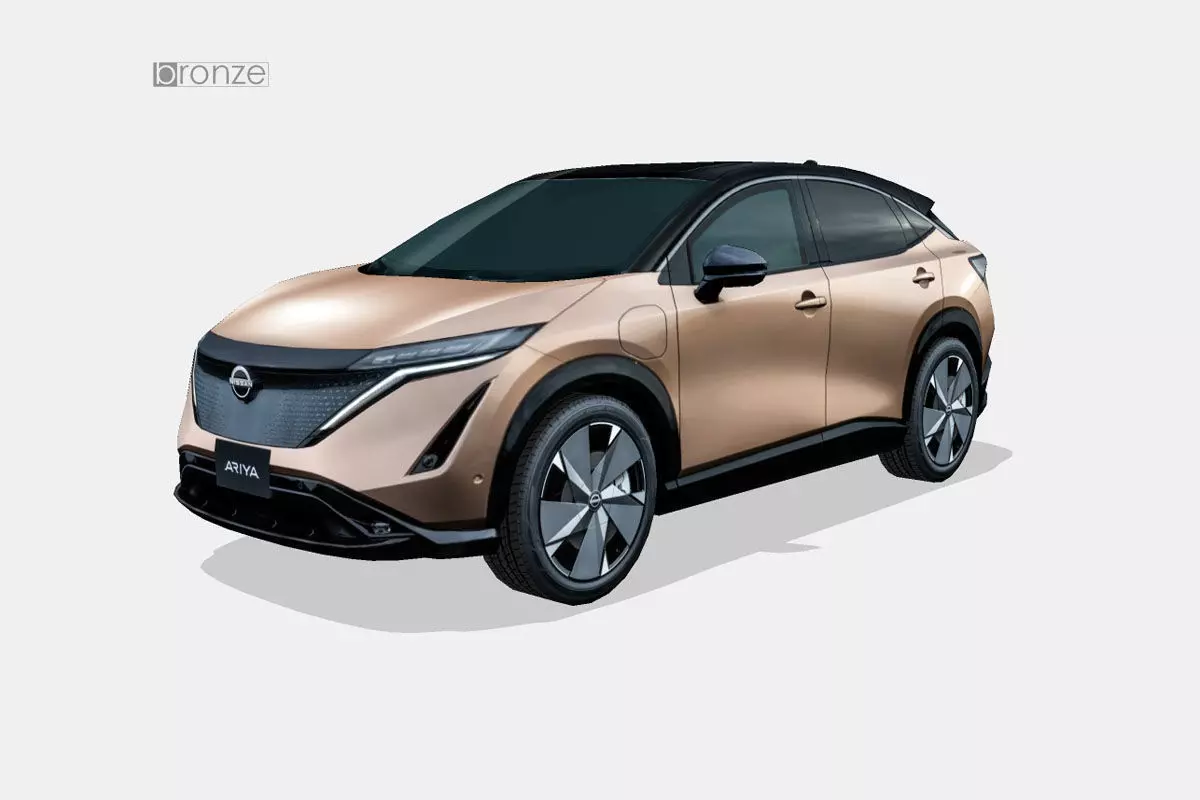 Nissan Ariya 2021 Low-poly 3D model_0