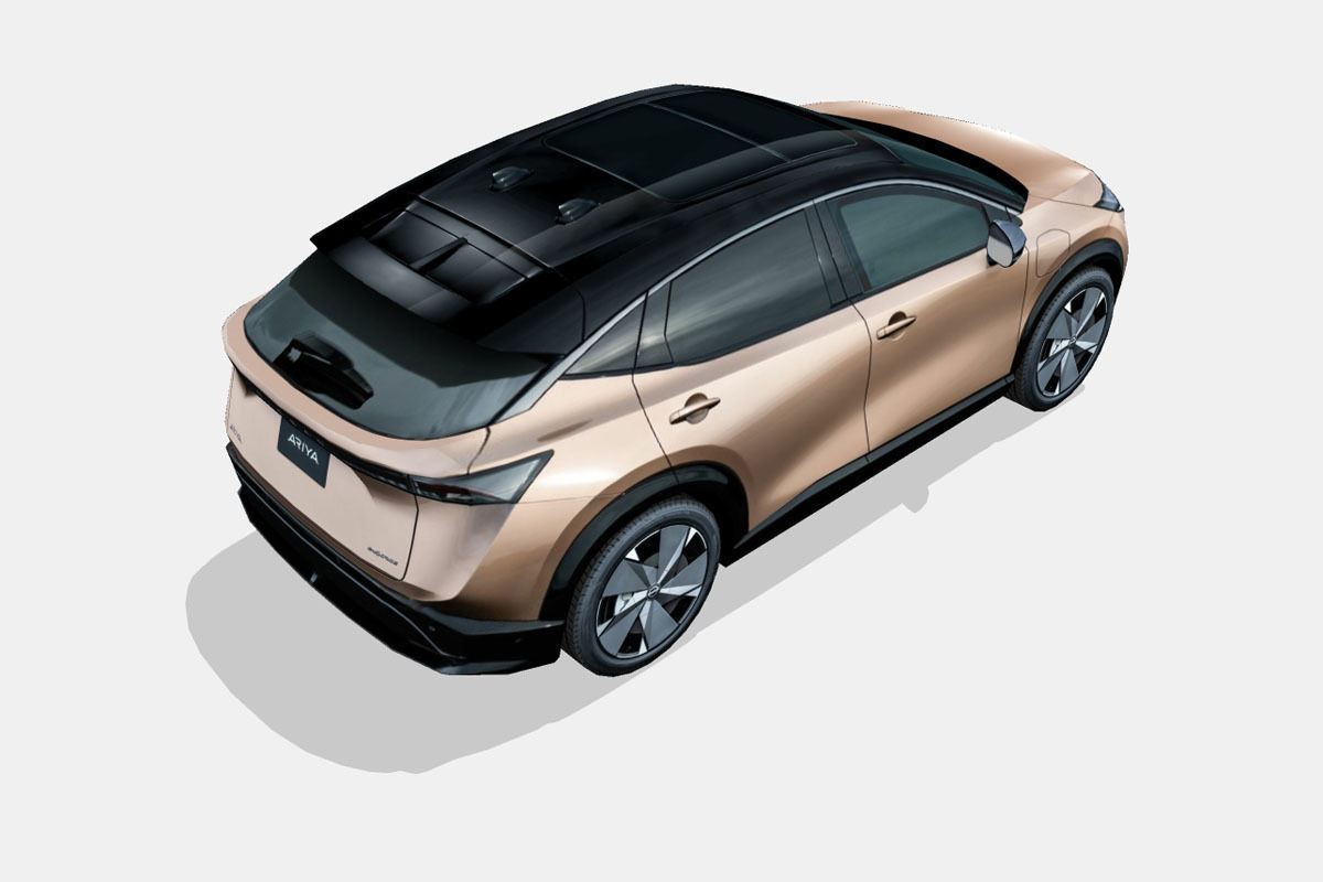 Nissan Ariya 2021 Low-poly 3D model_12