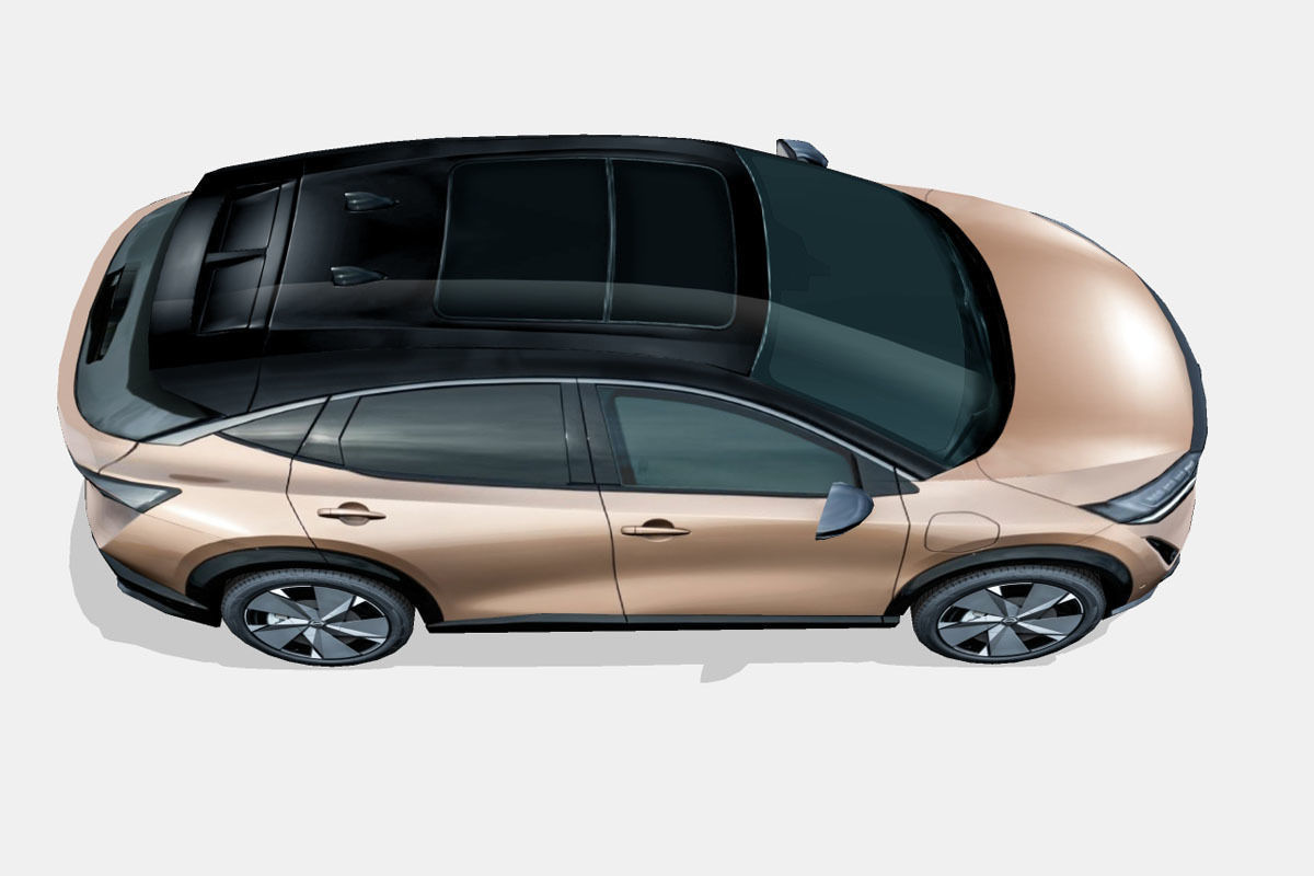 Nissan Ariya 2021 Low-poly 3D model_13