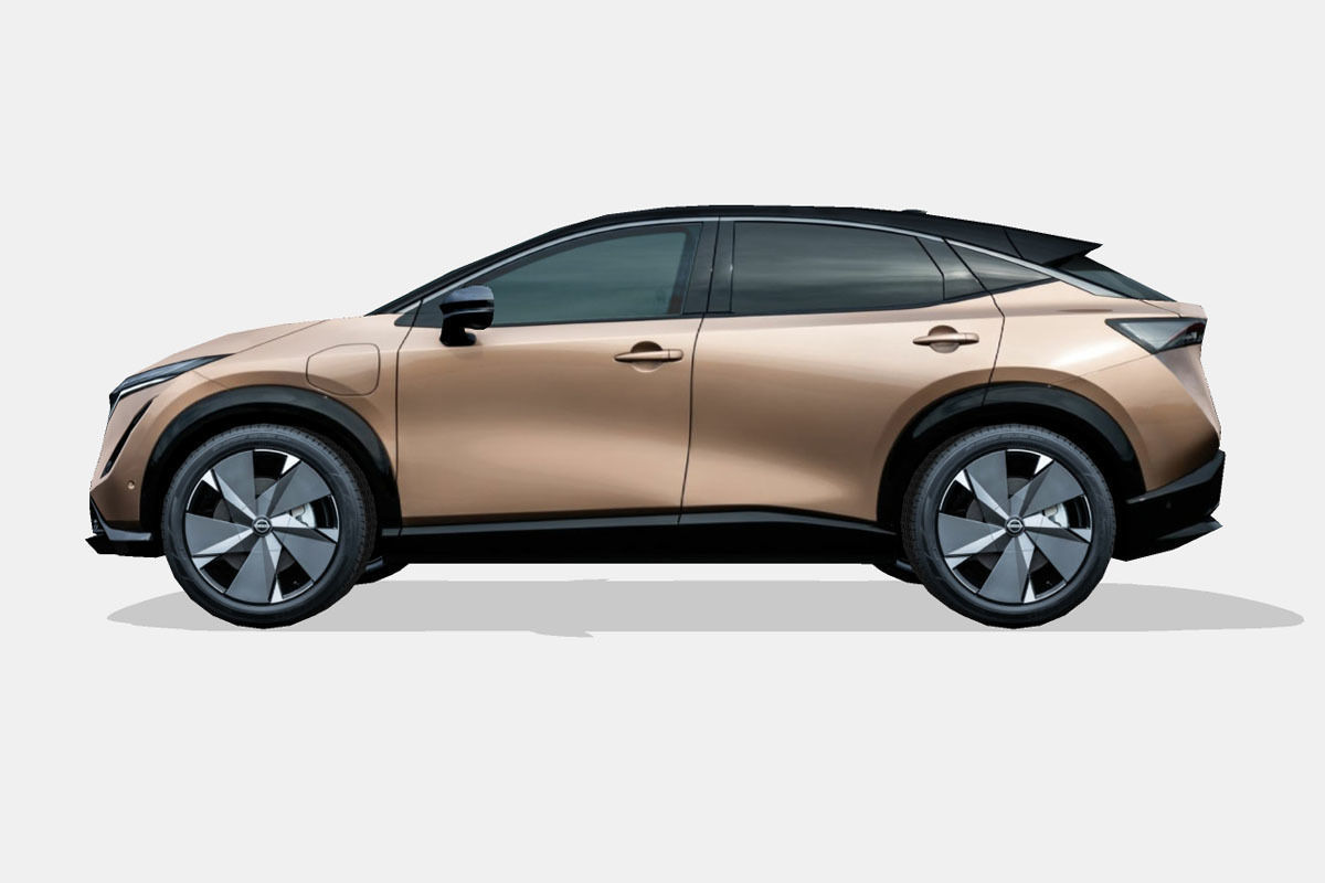 Nissan Ariya 2021 Low-poly 3D model_6