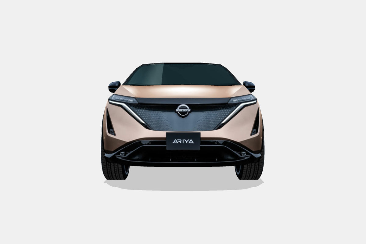 Nissan Ariya 2021 Low-poly 3D model_3