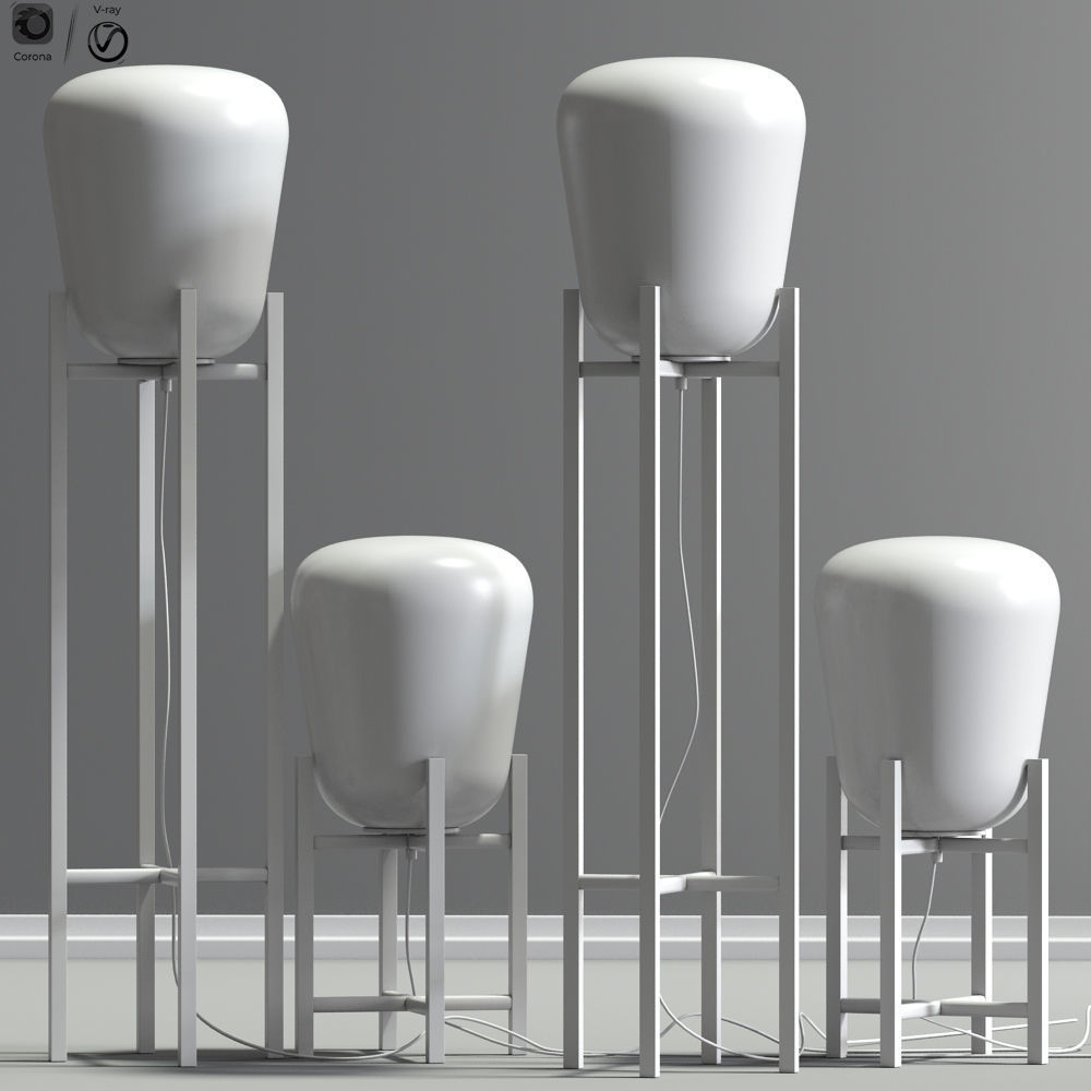 Eth Benn Vloer Floor Lamp 3D model_2