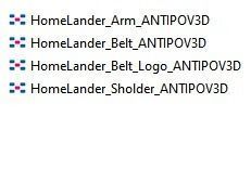 Homelander armor The Boys TV series for 3D print  3D print model_5