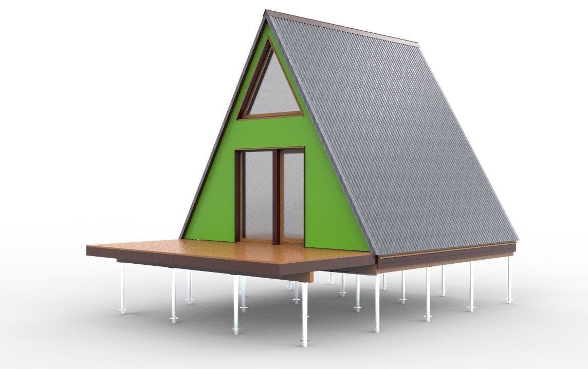 Private house 3D model_3