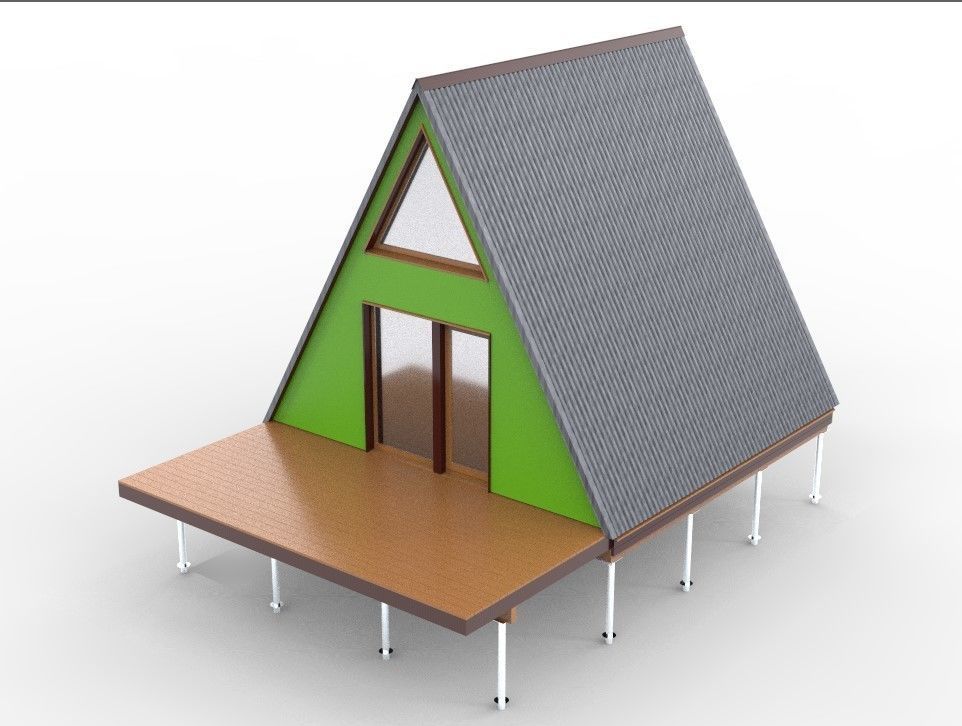 Private house 3D model_6