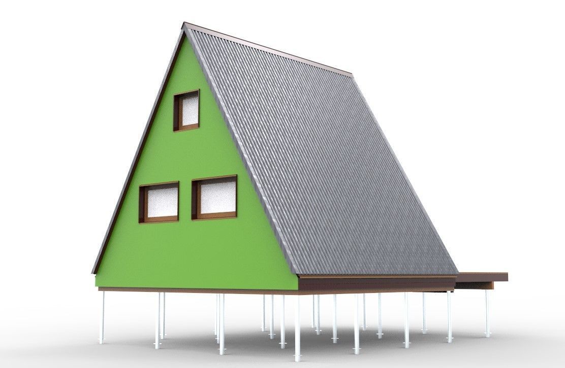 Private house 3D model_4