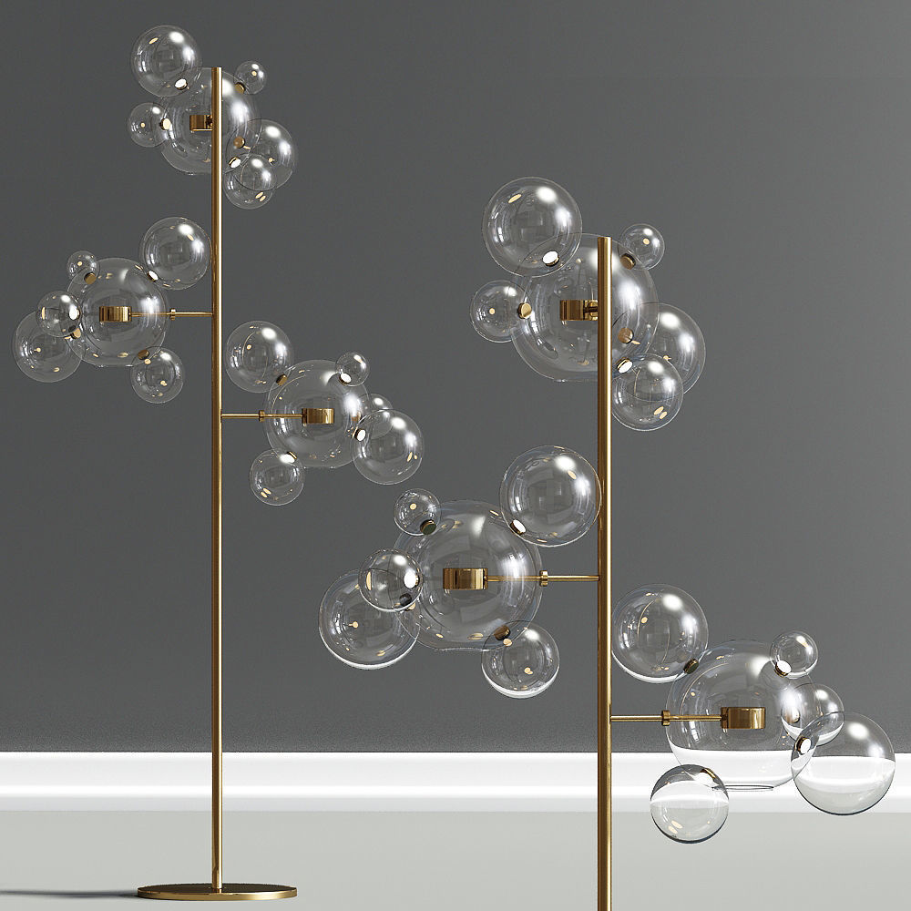 Ic Flos Floor Lamp 3D model_1