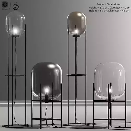 Oda Floor Lamp Set