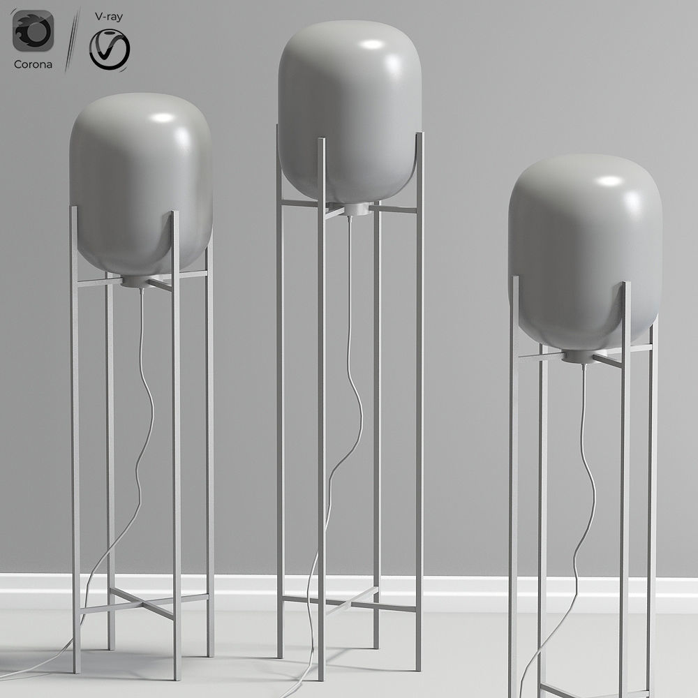 Strome Floor Lamp 3D model_2