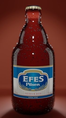 beer efes 3D model