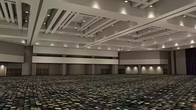 Convention Center 3D model
