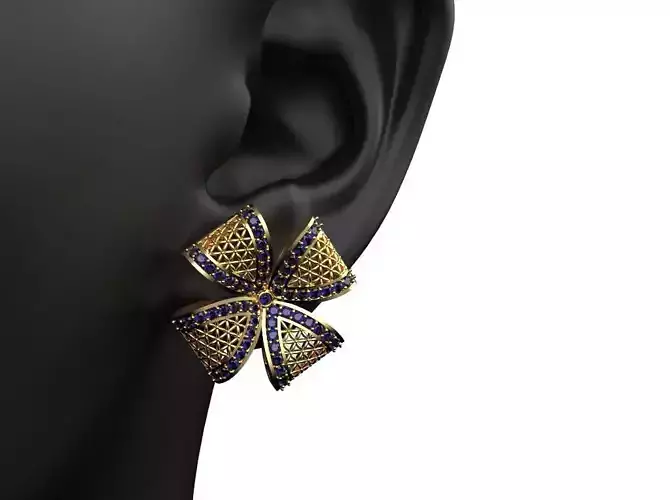 Earrings Flower of Life