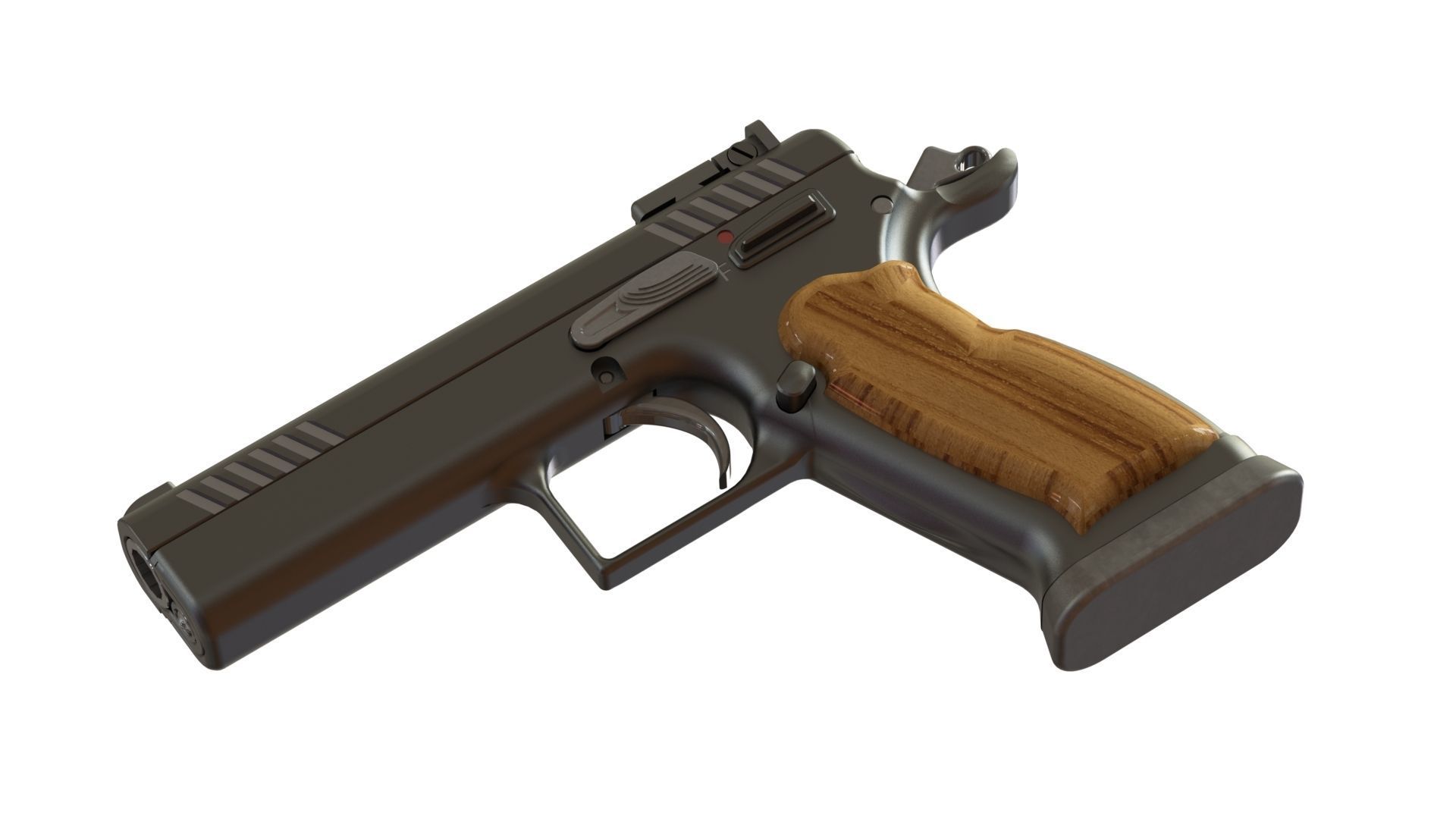 45acp Semi-Automatic Pistol  3D model_8
