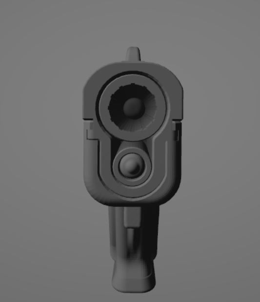 45acp Semi-Automatic Pistol  3D model_12