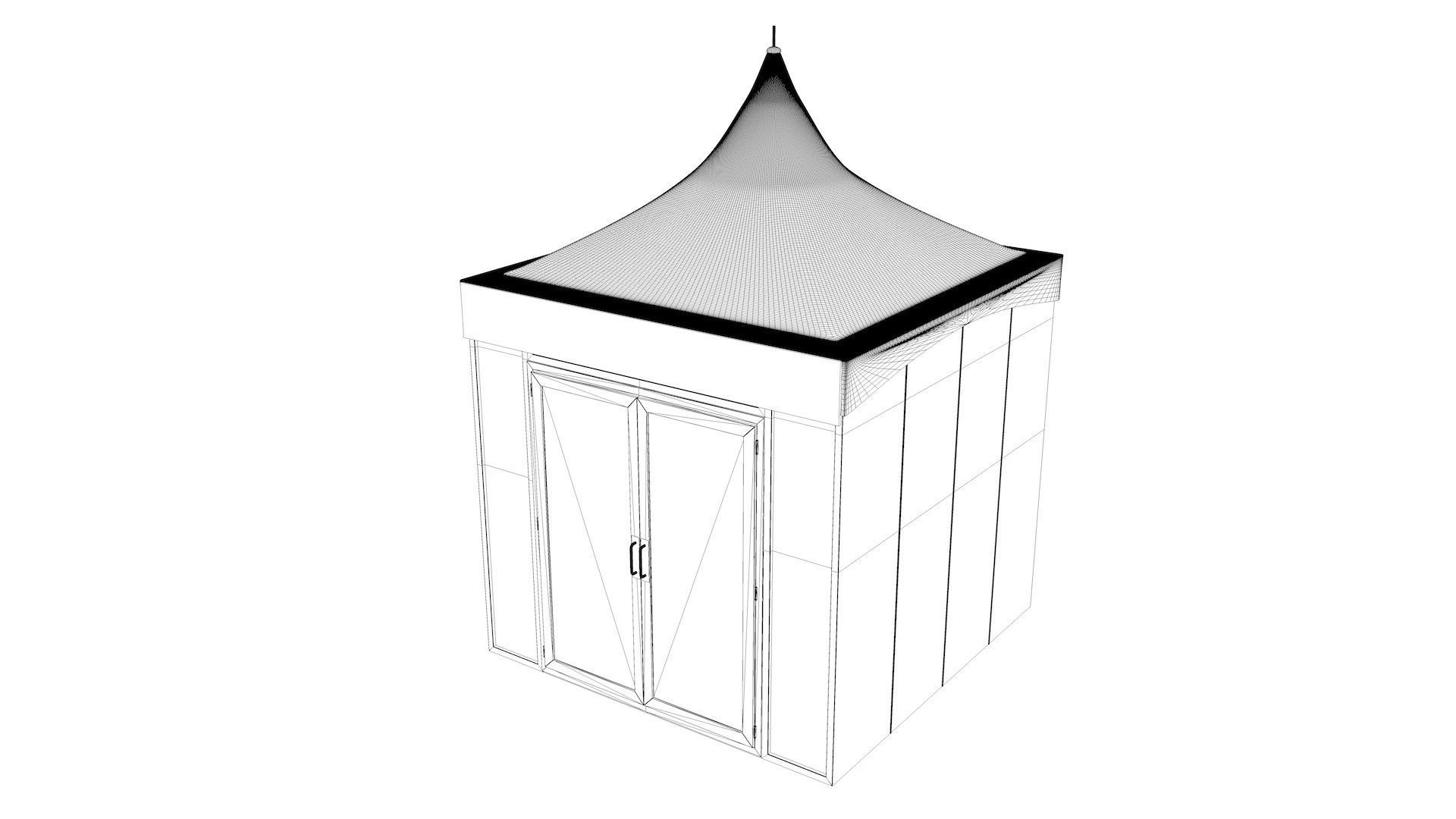 Event Tent 3D model_6