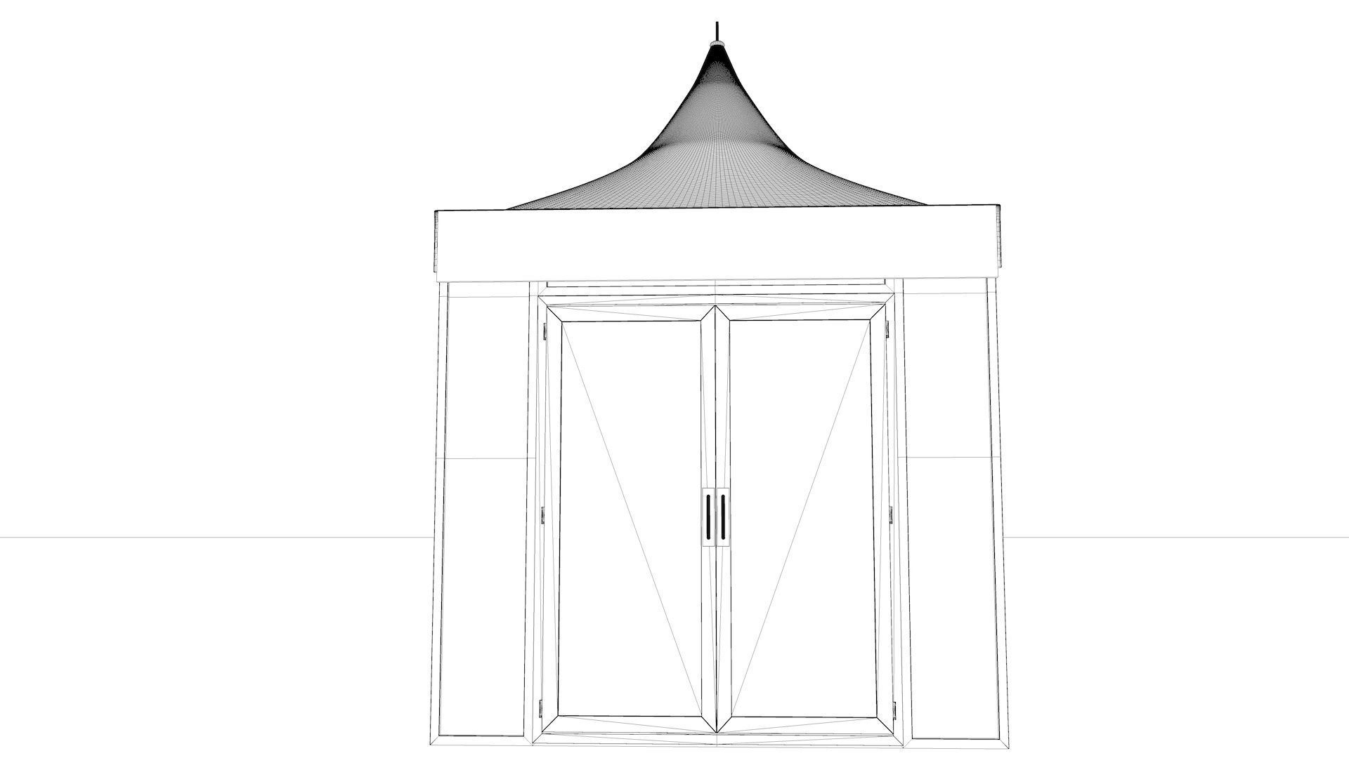 Event Tent 3D model_7