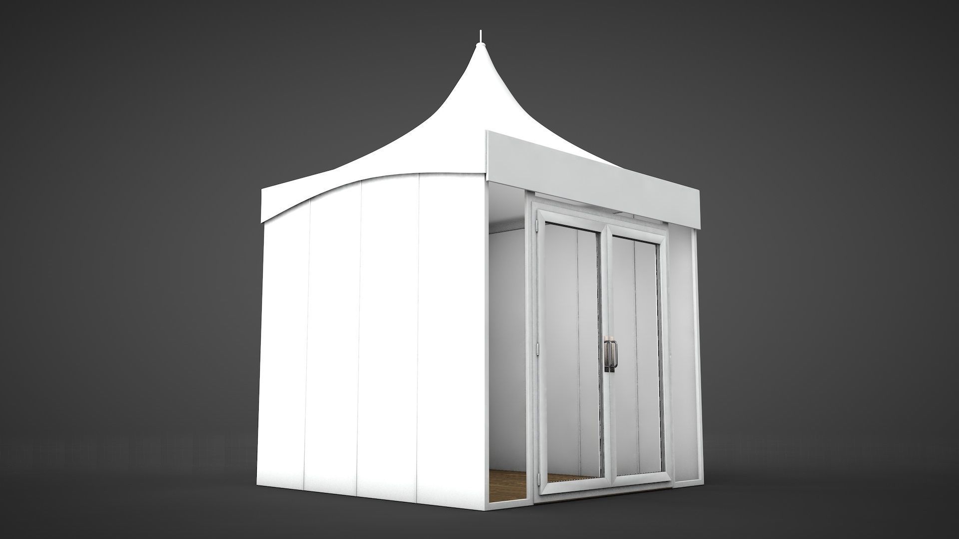 Event Tent 3D model_1