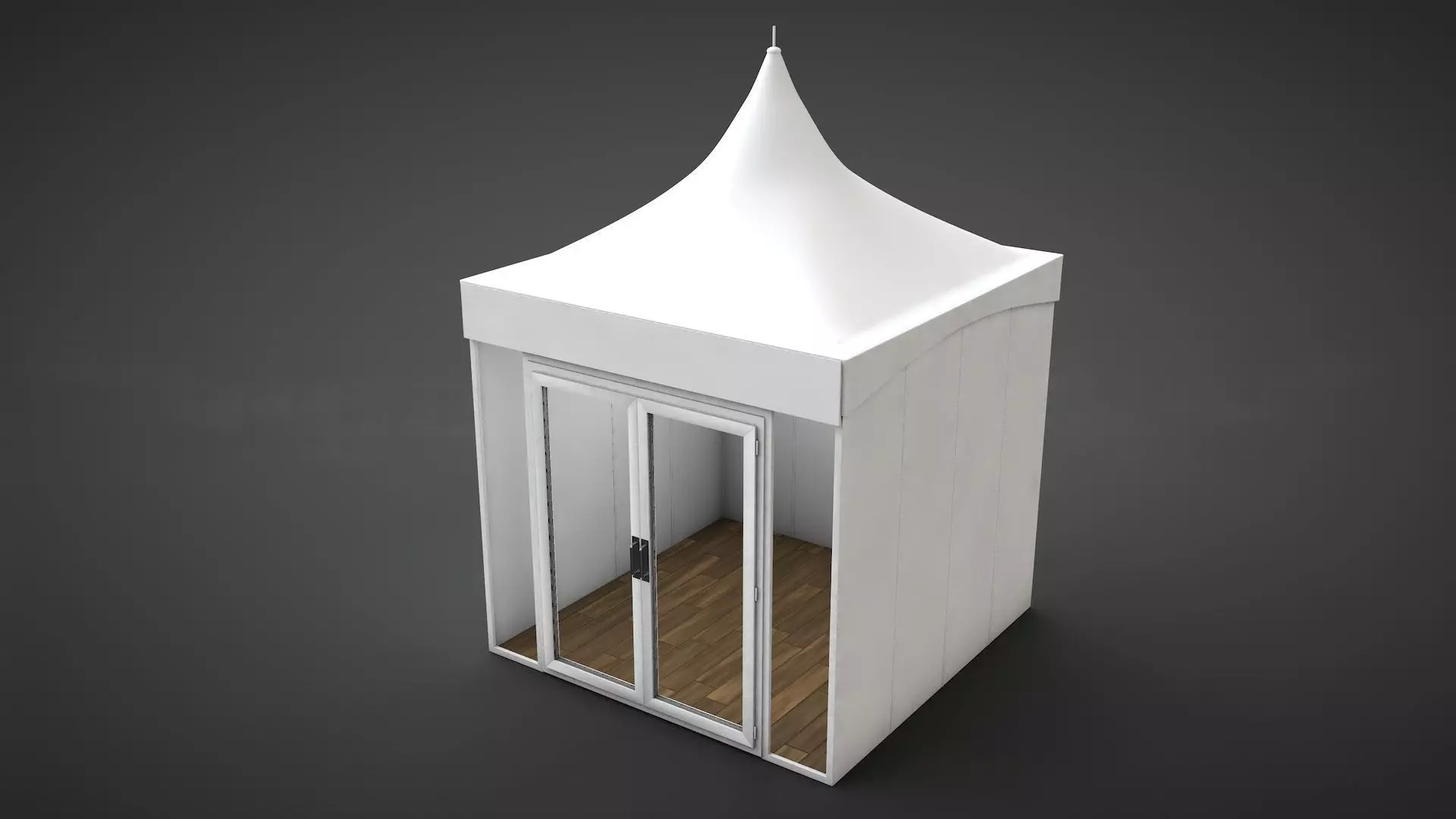 Event Tent 3D model_0