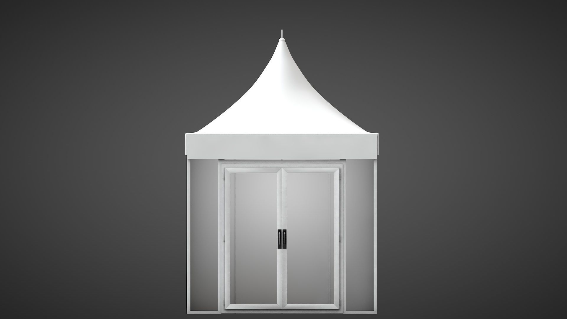 Event Tent 3D model_2