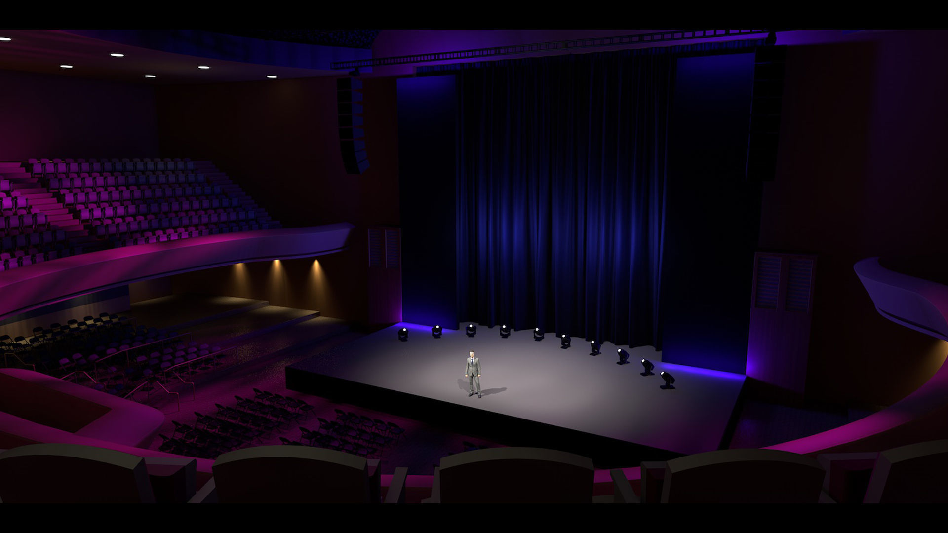 Masonic Theater 3D model_1