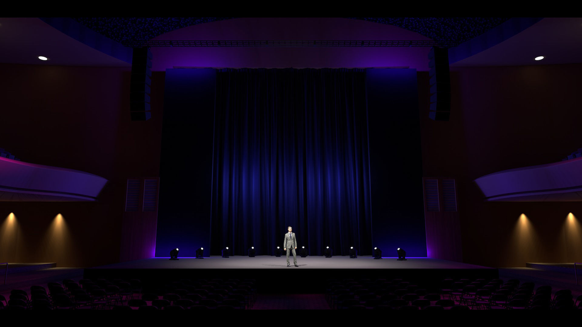 Masonic Theater 3D model_2