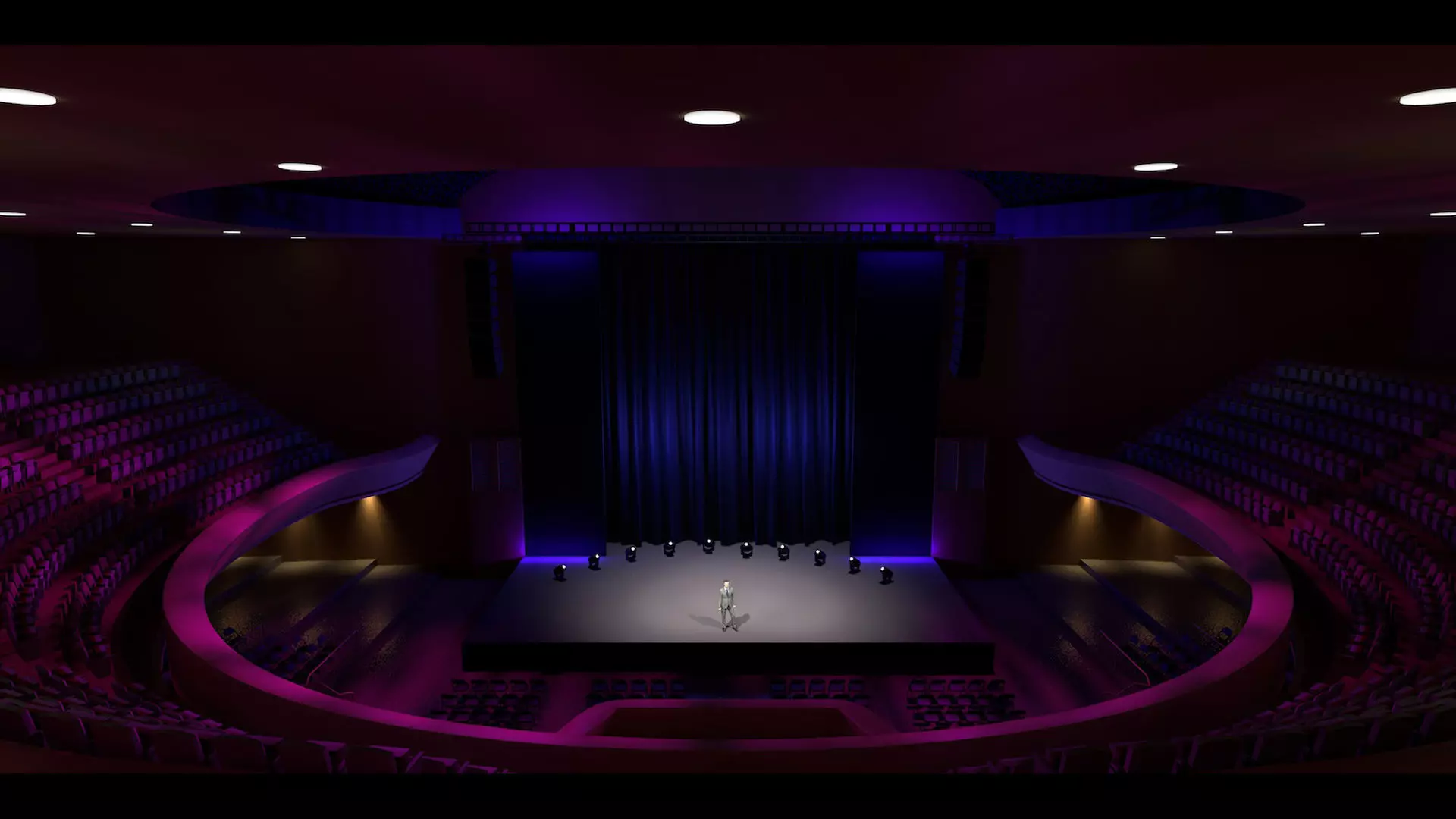 Masonic Theater 3D model_0