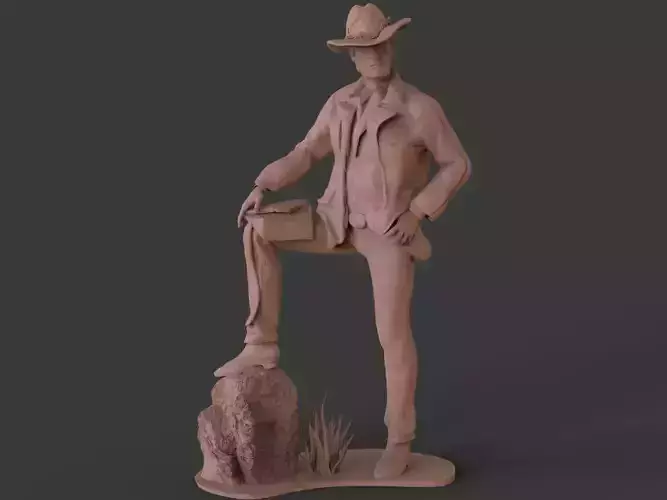 RDR2 Arthur Morgans Sculpture