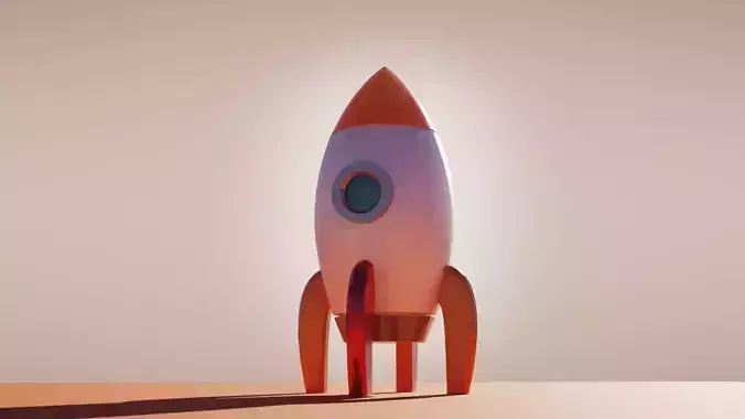 Cartoon Rocket